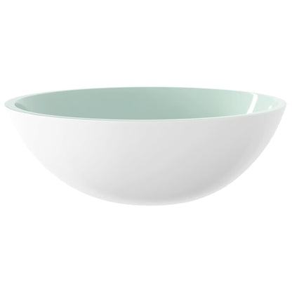 Basin Glass 50x37x14 cm White - OLBRIT