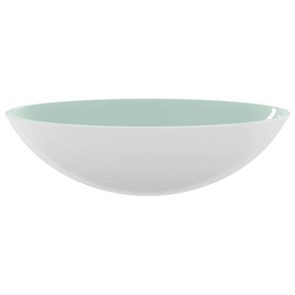Basin Glass 50x37x14 cm White - OLBRIT