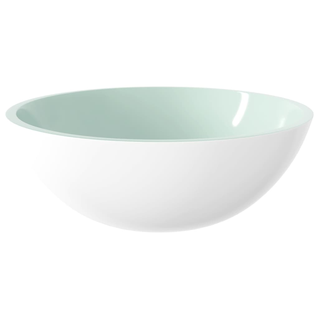Basin Glass 50x37x14 cm White - OLBRIT