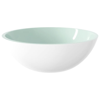 Basin Glass 50x37x14 cm White - OLBRIT