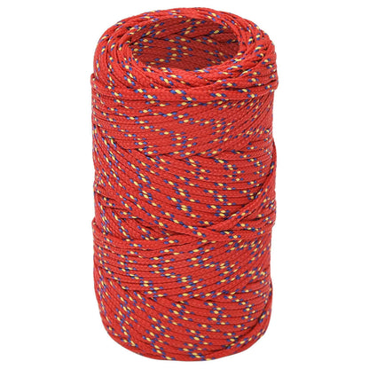 Boat Rope Red 2 mm Polypropylene - OLBRIT