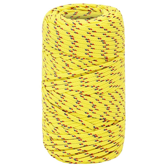 Boat Rope Yellow 2 mm Polypropylene - OLBRIT