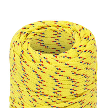 Boat Rope Yellow 2 mm Polypropylene - OLBRIT