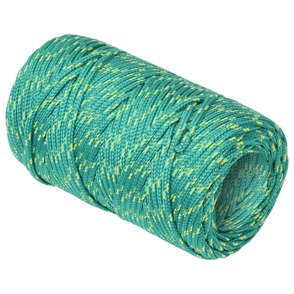 Boat Rope Green 2 mm Polypropylene - OLBRIT