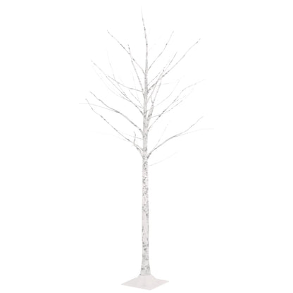 LED White Birch Tree Warm White 96 LEDs 180 cm - OLBRIT