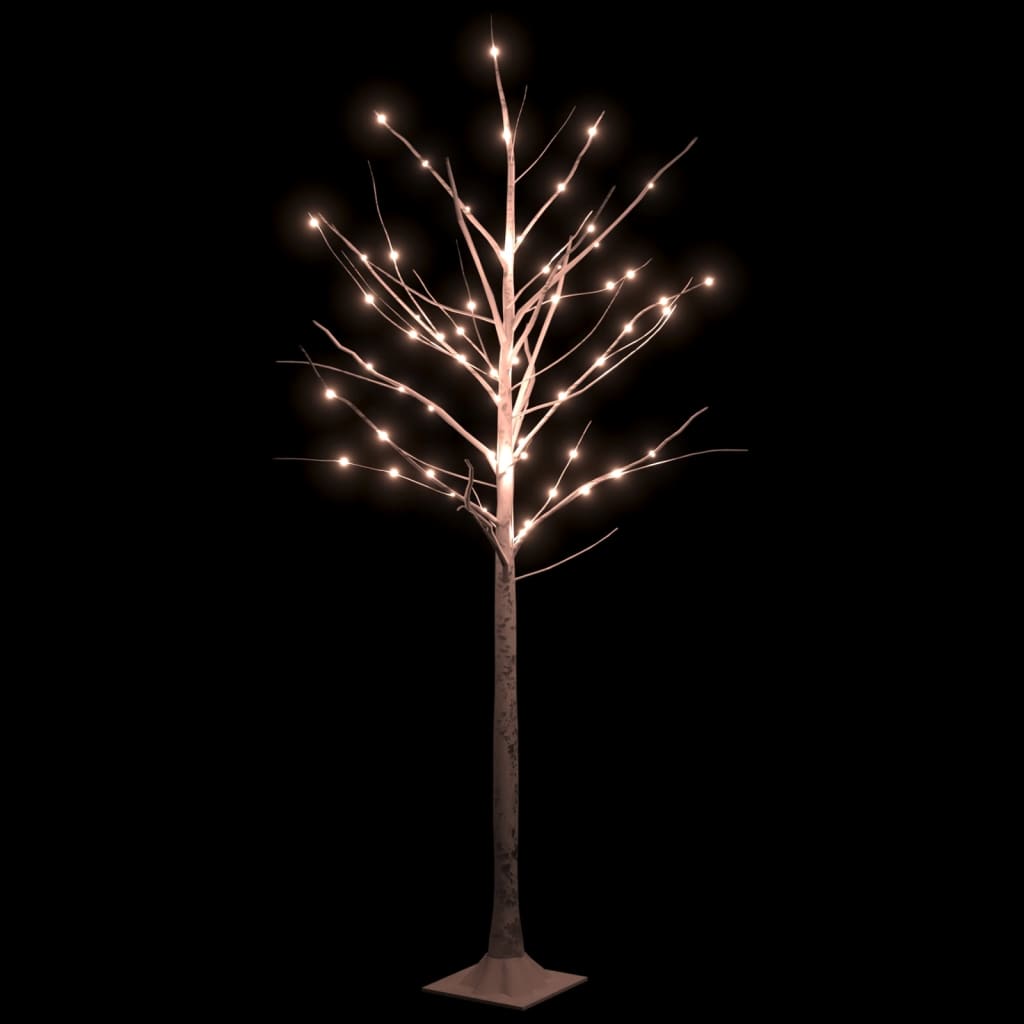LED White Birch Tree Warm White 96 LEDs 180 cm - OLBRIT