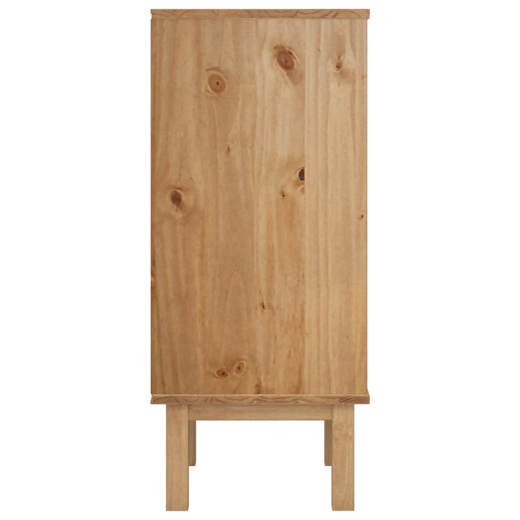 Drawer Cabinet OTTA 46x39.5x90cm Solid Wood Pine - OLBRIT