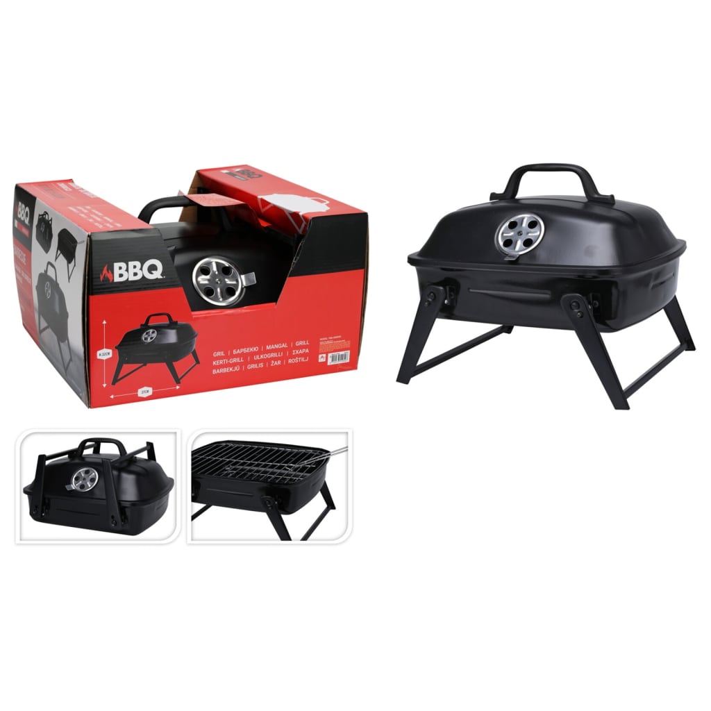 BBQ Portable Grill Black - OLBRIT