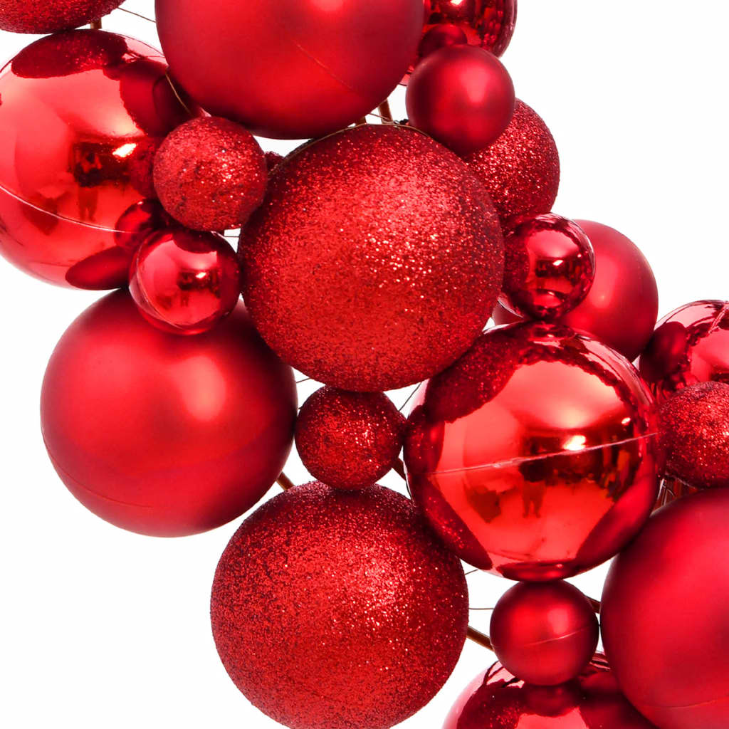Christmas Wreath Red 45 cm Polystyrene - OLBRIT