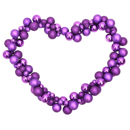 Christmas Balls Garland Purple 175 cm Polystyrene - OLBRIT