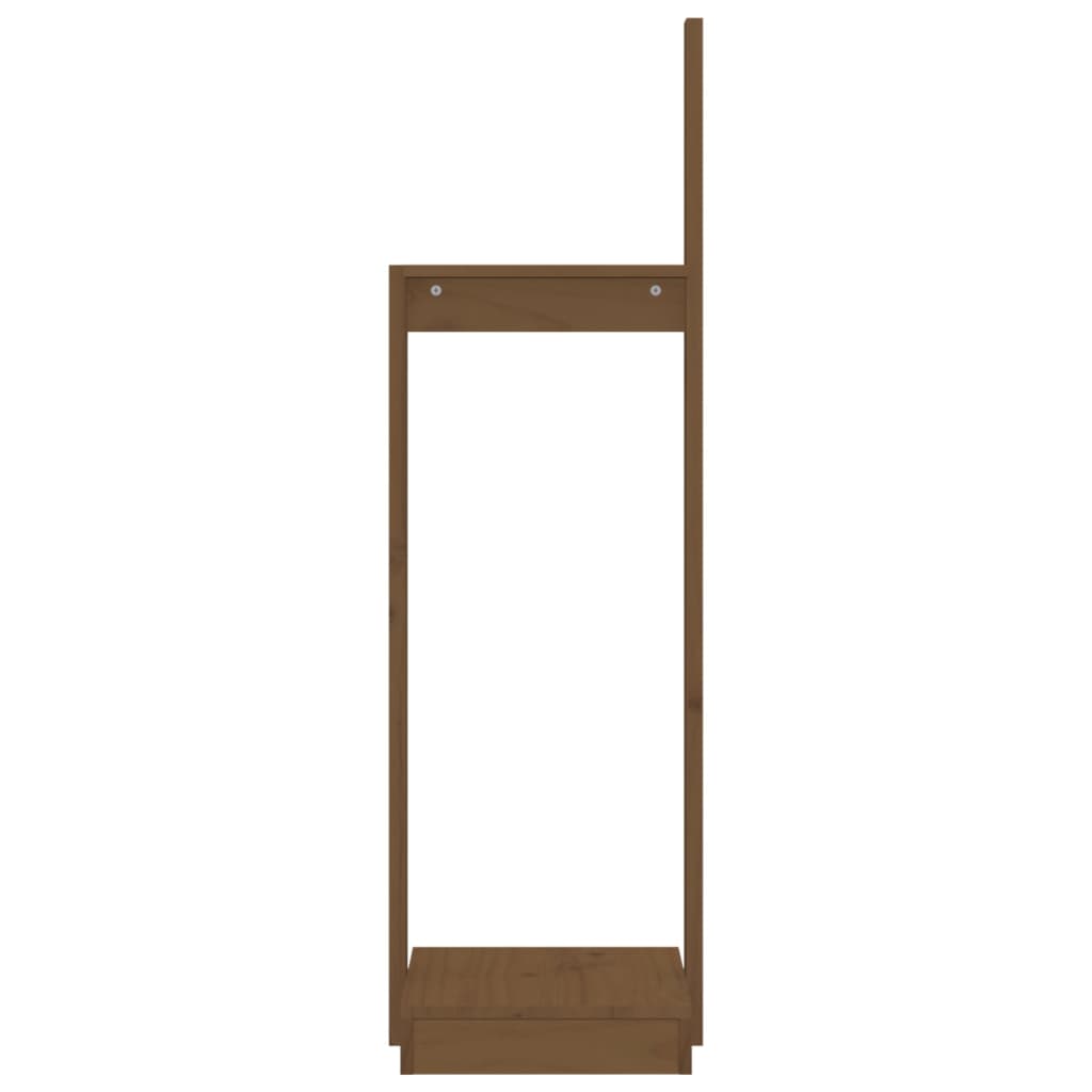 Log Holder Honey Brown 33.5x30x110 cm Solid Wood Pine - OLBRIT