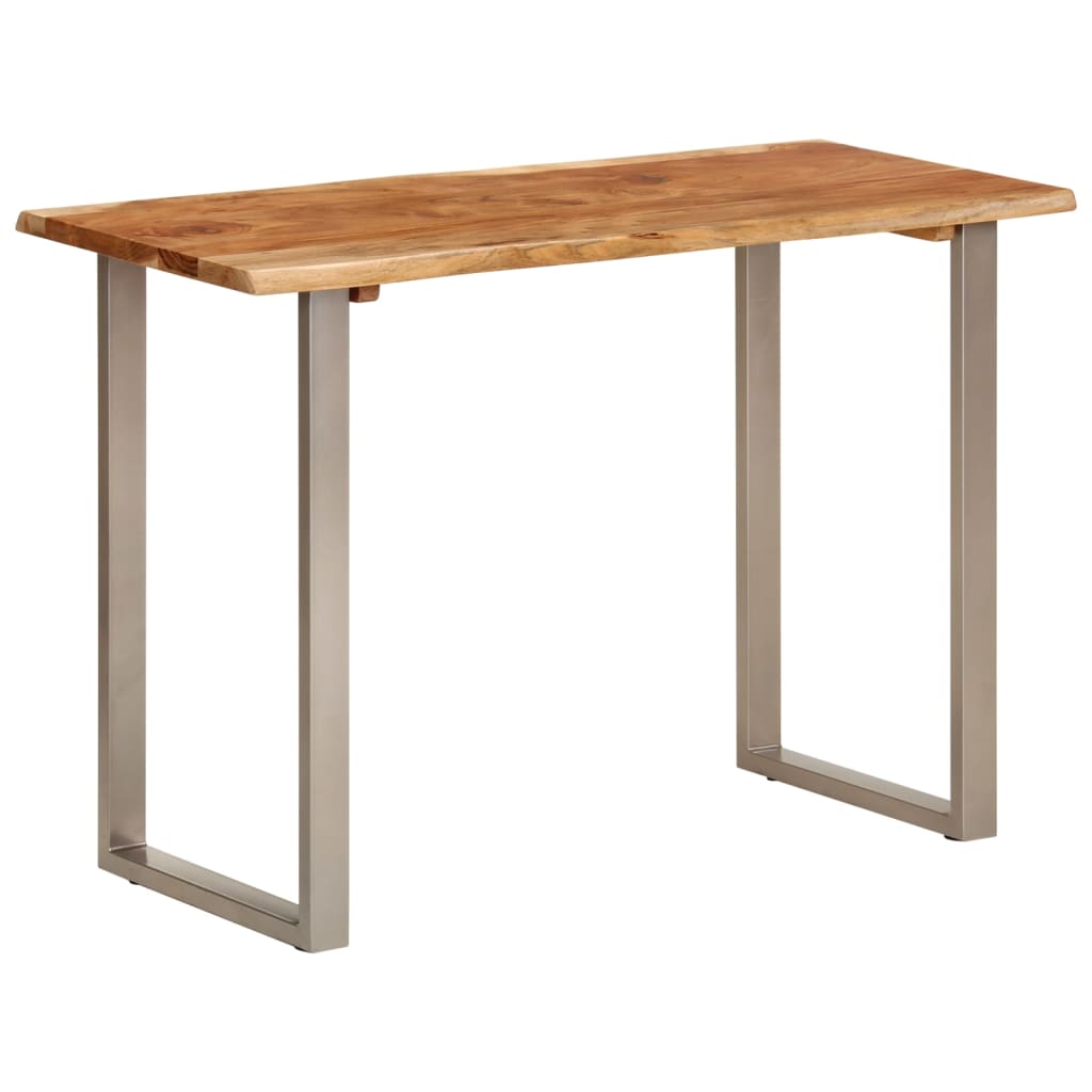 Dining Table 110x50x76 cm Solid Wood Acacia - OLBRIT