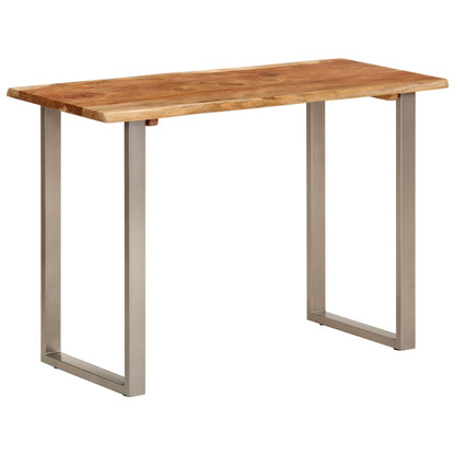 Dining Table 110x50x76 cm Solid Wood Acacia - OLBRIT