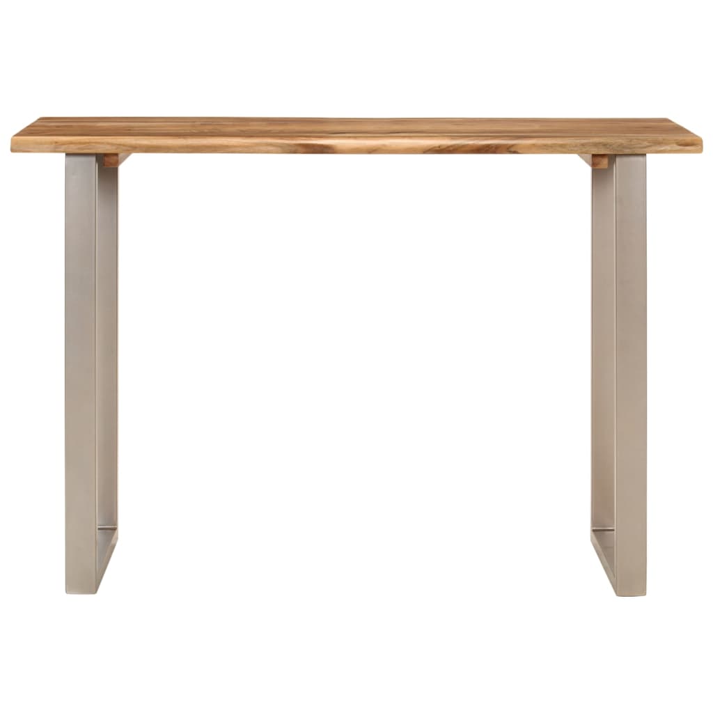 Dining Table 110x50x76 cm Solid Wood Acacia - OLBRIT