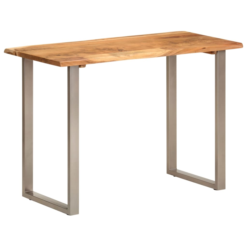 Dining Table 110x50x76 cm Solid Wood Acacia - OLBRIT