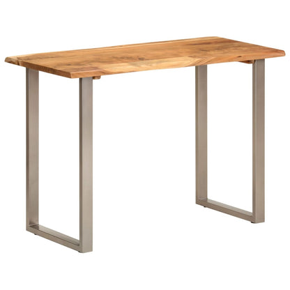 Dining Table 110x50x76 cm Solid Wood Acacia - OLBRIT