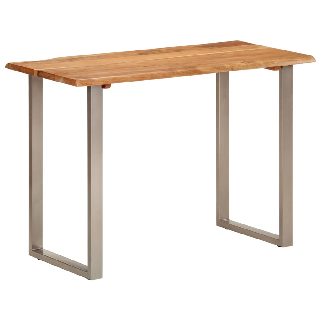 Dining Table 110x50x76 cm Solid Wood Acacia - OLBRIT