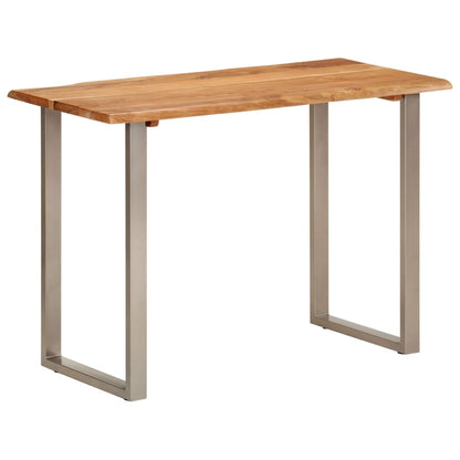 Dining Table 110x50x76 cm Solid Wood Acacia - OLBRIT