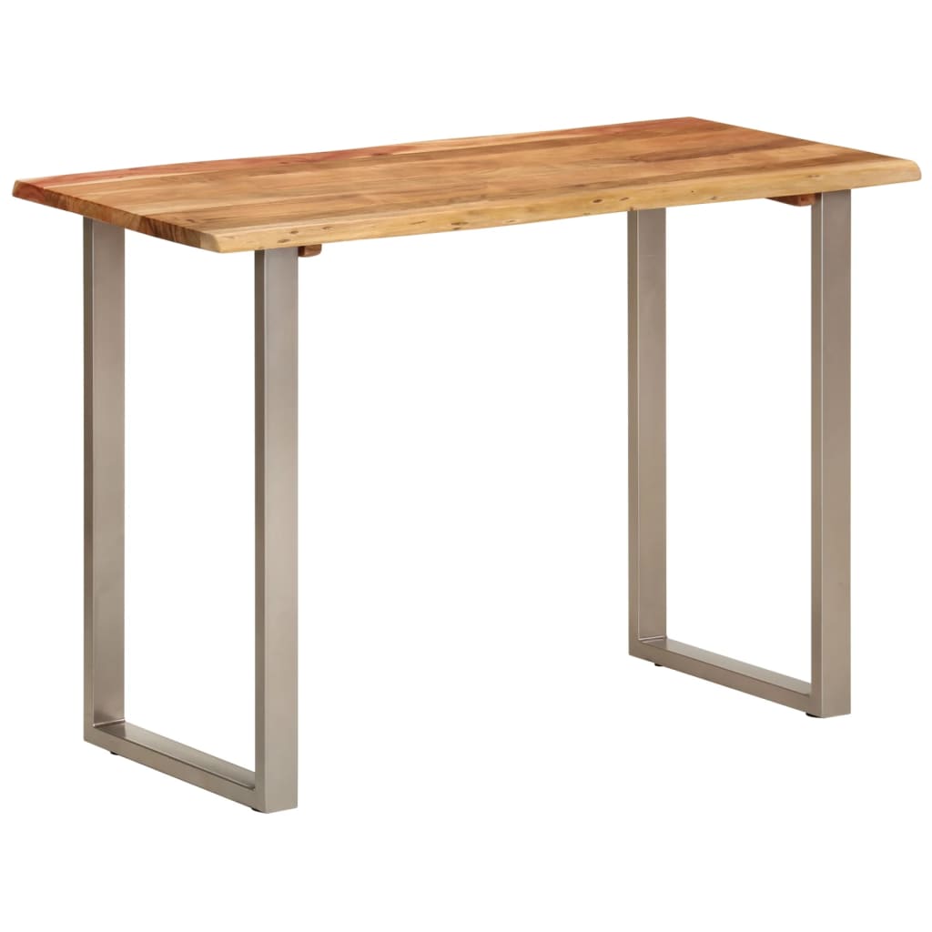 Dining Table 110x50x76 cm Solid Wood Acacia - OLBRIT