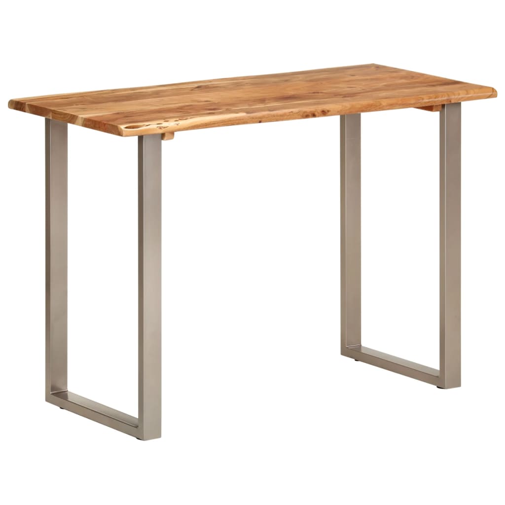 Dining Table 110x50x76 cm Solid Wood Acacia - OLBRIT