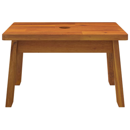 Step Stool 38x26x22 cm Solid Wood Acacia - OLBRIT