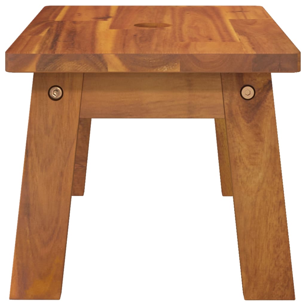 Step Stool 38x26x22 cm Solid Wood Acacia - OLBRIT