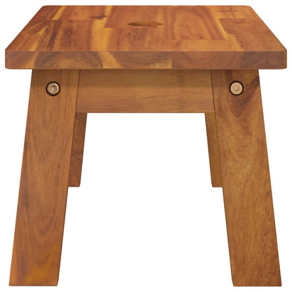 Step Stool 38x26x22 cm Solid Wood Acacia - OLBRIT