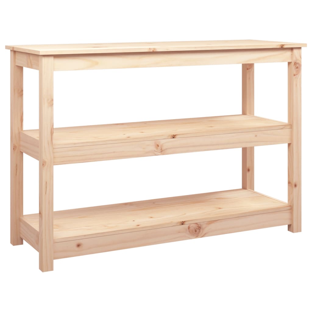 Console Table 110x40x74 cm Solid Wood Pine - OLBRIT