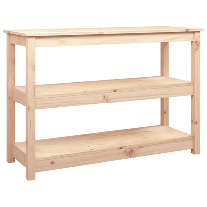 Console Table 110x40x74 cm Solid Wood Pine - OLBRIT