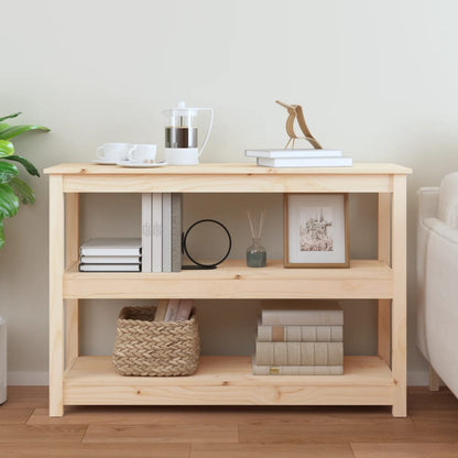 Console Table 110x40x74 cm Solid Wood Pine - OLBRIT