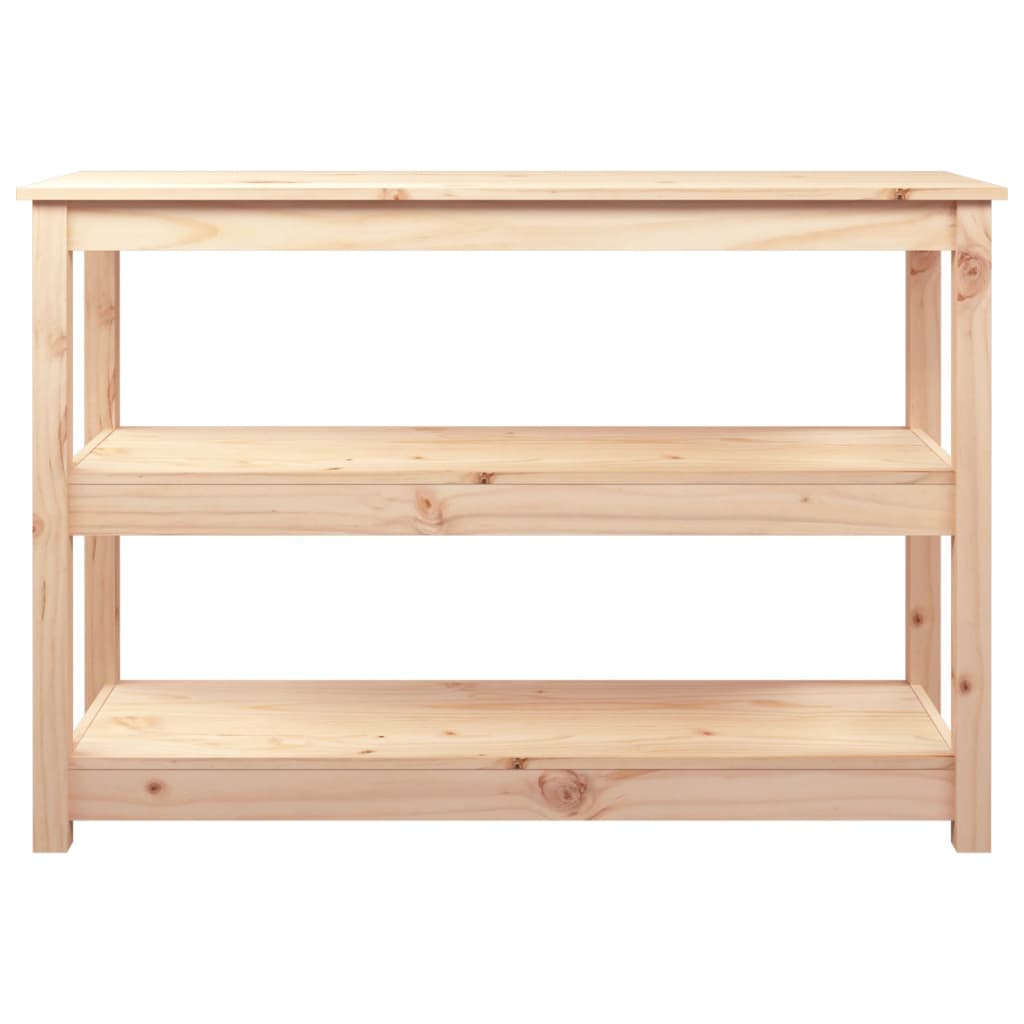Console Table 110x40x74 cm Solid Wood Pine - OLBRIT