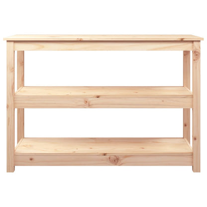 Console Table 110x40x74 cm Solid Wood Pine - OLBRIT
