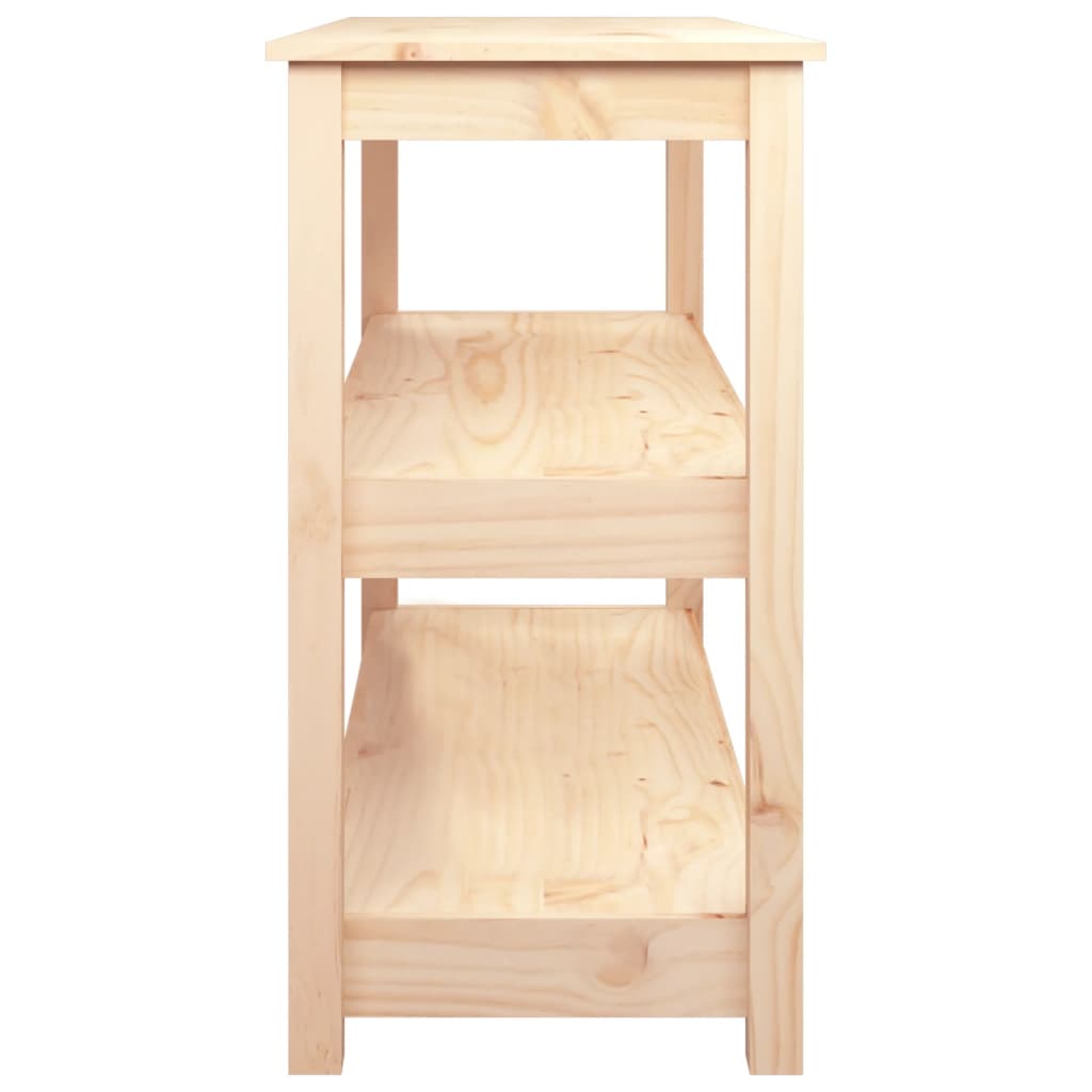 Console Table 110x40x74 cm Solid Wood Pine - OLBRIT