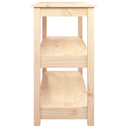 Console Table 110x40x74 cm Solid Wood Pine - OLBRIT