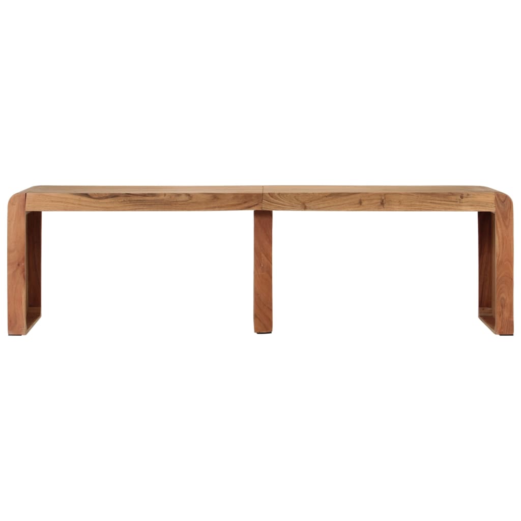 Bench 160x38x45 cm Solid Wood Acacia - OLBRIT