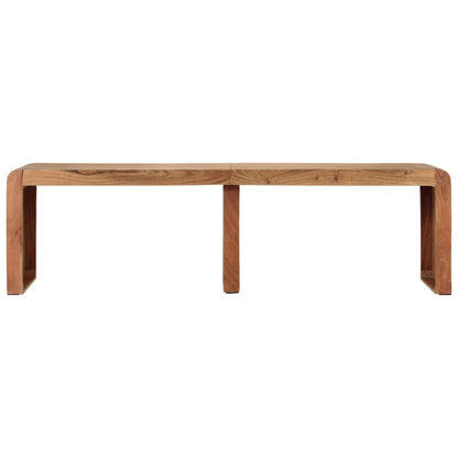 Bench 160x38x45 cm Solid Wood Acacia - OLBRIT