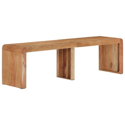 Bench 160x38x45 cm Solid Wood Acacia - OLBRIT