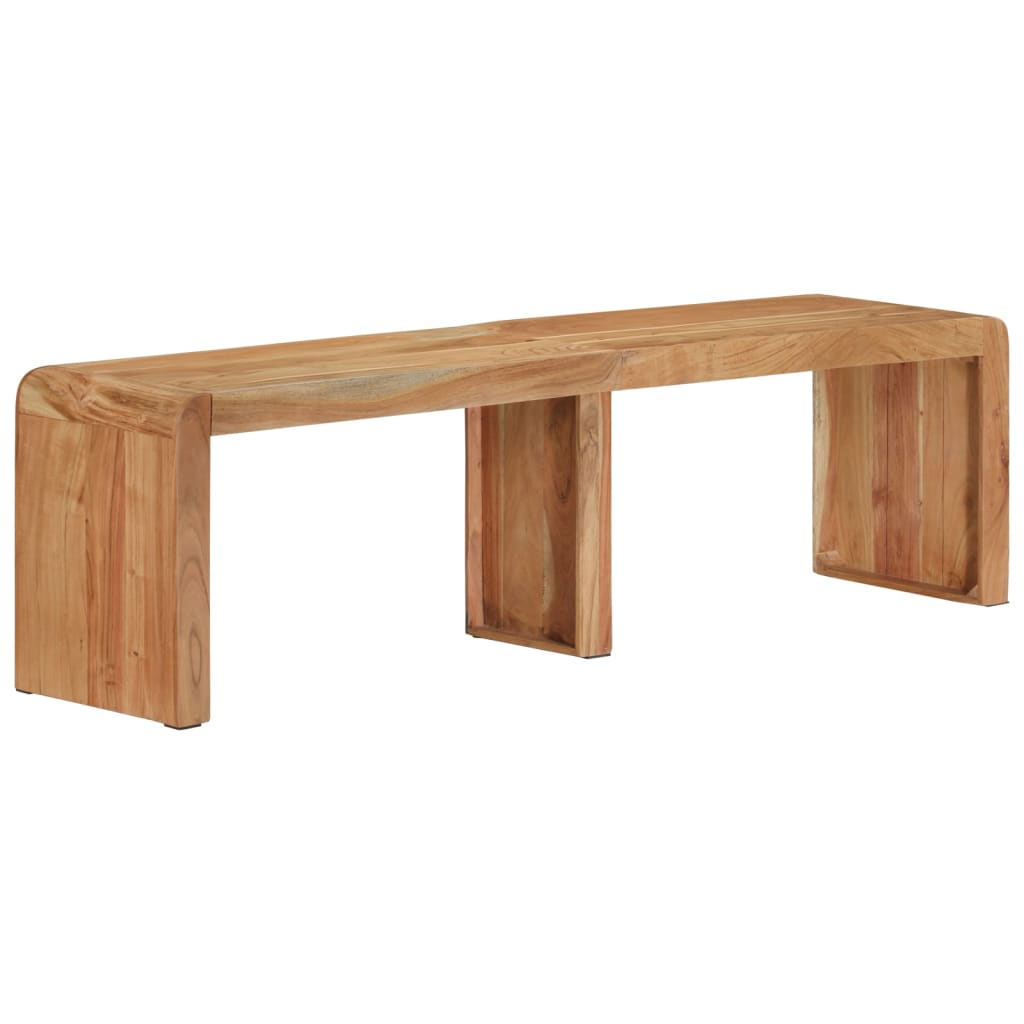 Bench 160x38x45 cm Solid Wood Acacia - OLBRIT