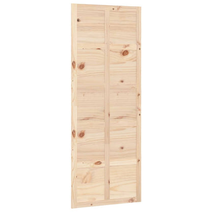 Barn Door 80x1.8x214 cm Solid Wood Pine - OLBRIT