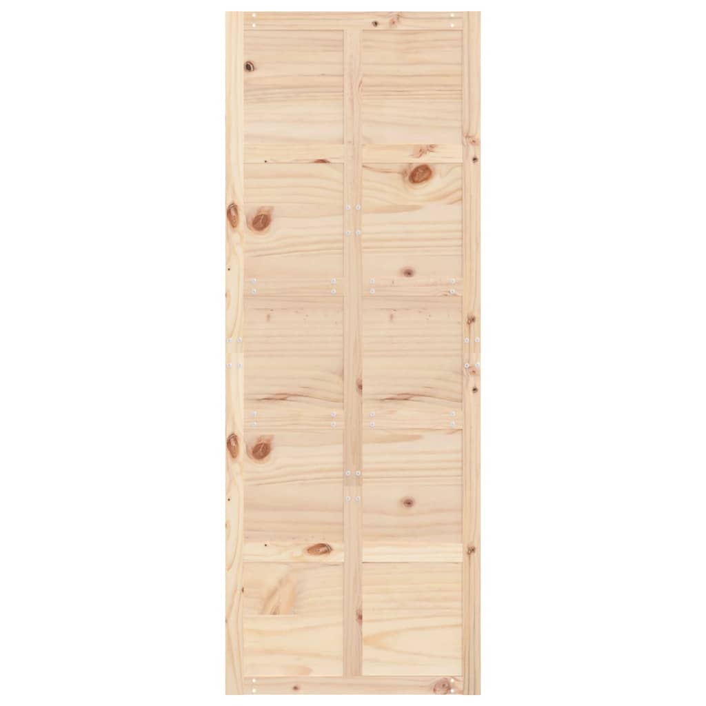 Barn Door 80x1.8x214 cm Solid Wood Pine - OLBRIT