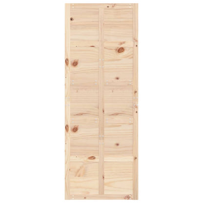 Barn Door 80x1.8x214 cm Solid Wood Pine - OLBRIT