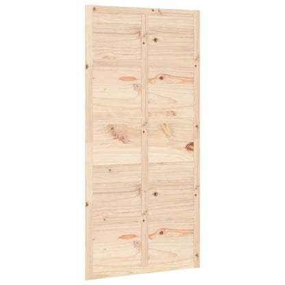 Barn Door 100x1.8x214 cm Solid Wood Pine - OLBRIT