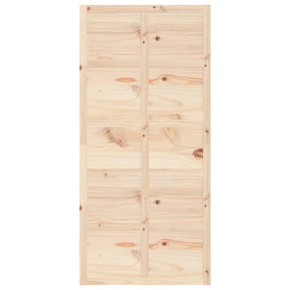 Barn Door 100x1.8x214 cm Solid Wood Pine - OLBRIT