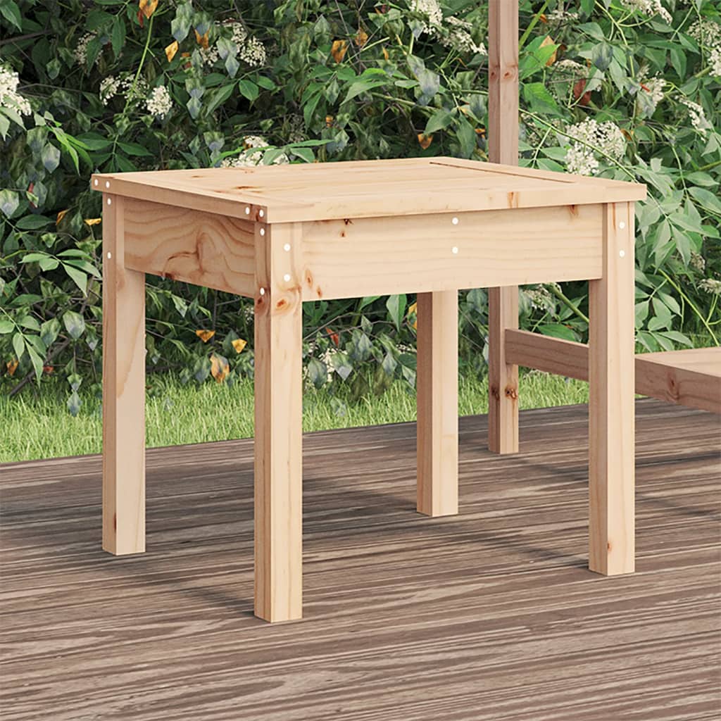 Garden Bench 50x44x45 cm Solid Wood Pine - OLBRIT