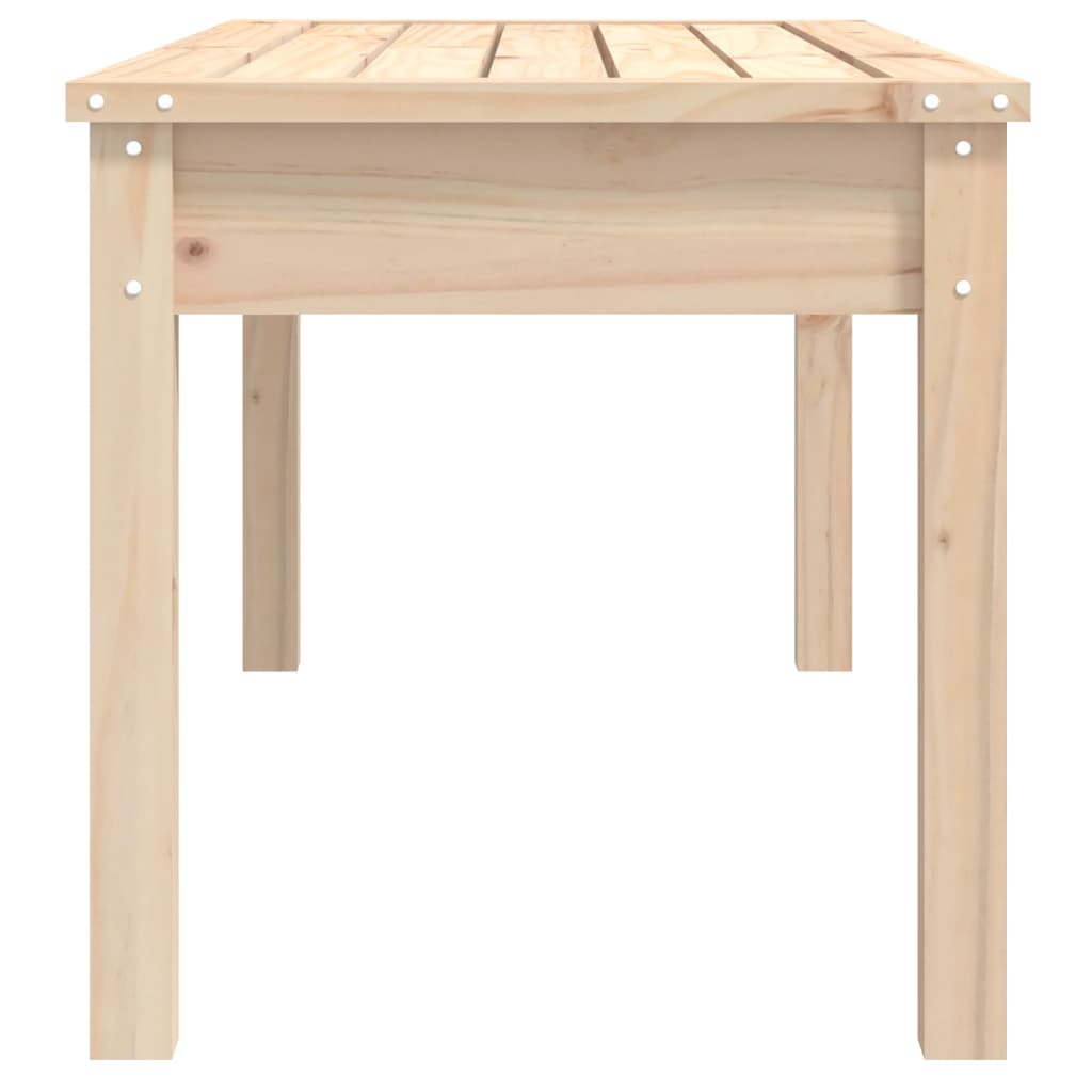 Garden Bench 109x44x45 cm Solid Wood Pine - OLBRIT