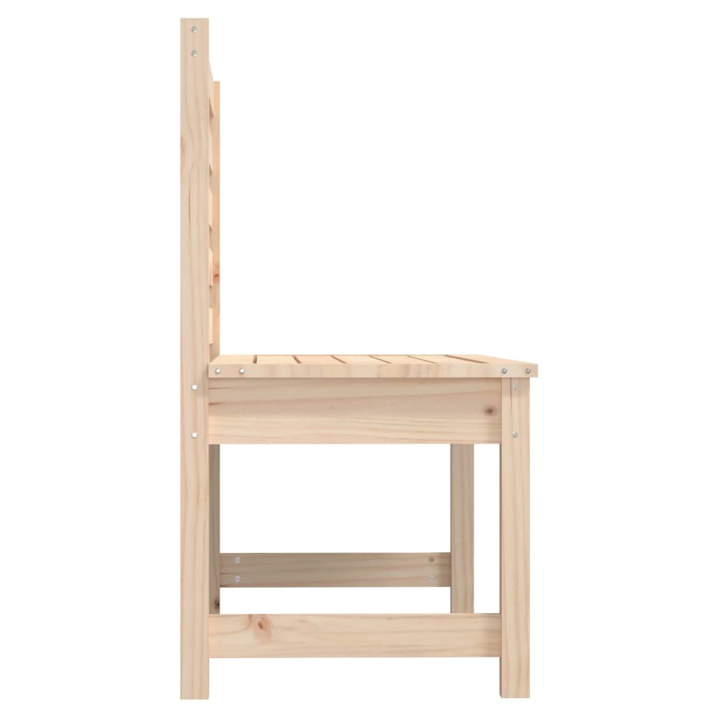 Garden Bench 109 cm Solid Wood Pine - OLBRIT
