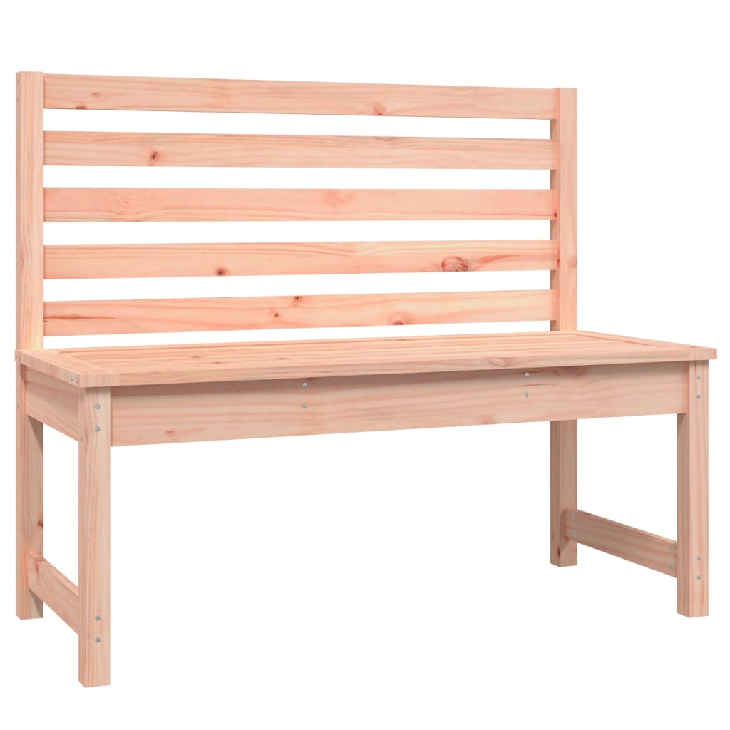 Garden Bench 109 cm Solid Wood Douglas - OLBRIT