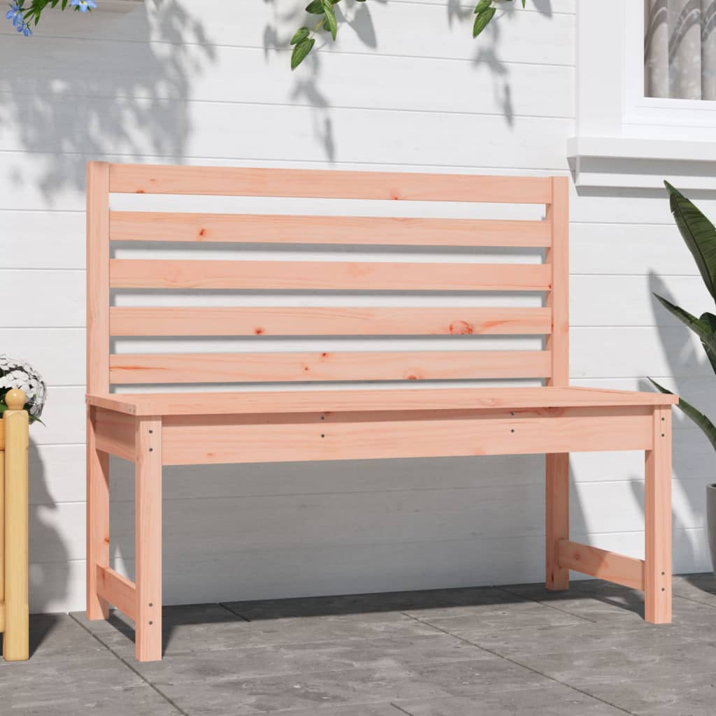 Garden Bench 109 cm Solid Wood Douglas - OLBRIT