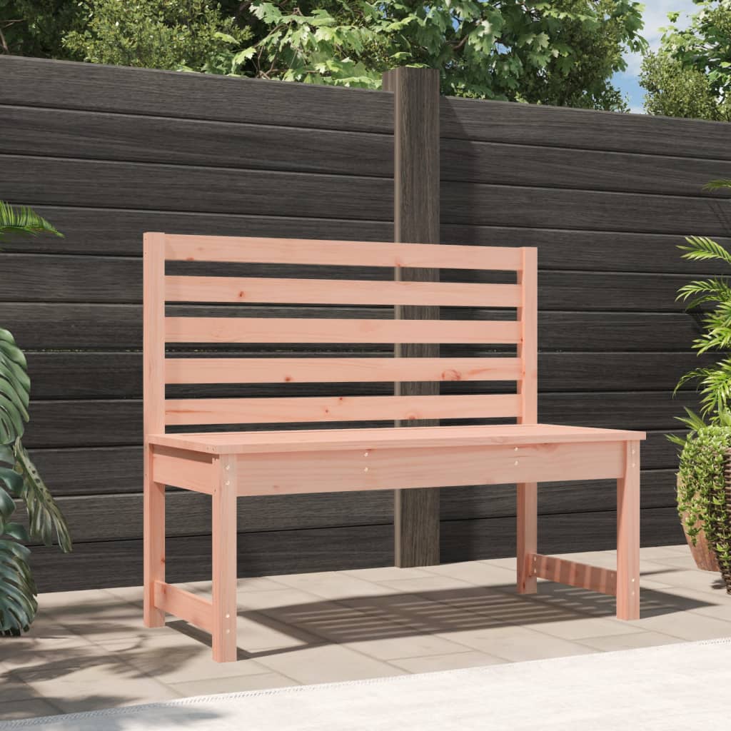 Garden Bench 109 cm Solid Wood Douglas - OLBRIT