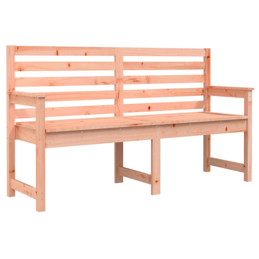 Garden Bench 159.5x48x91.5 cm Solid Wood Douglas - OLBRIT